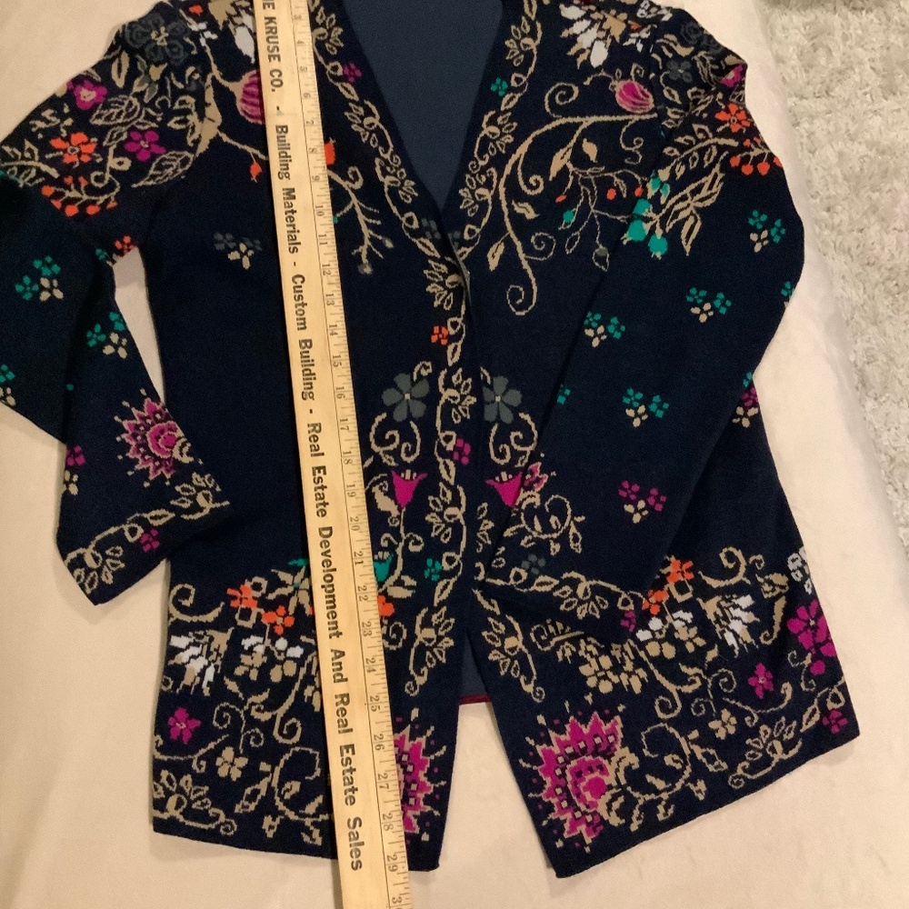 Ivko Sundance 40 Embroidered Jacket Women’s Scandi Cottagecore Officecore - Picture 6 of 9